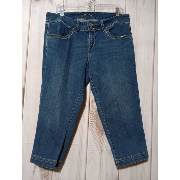 Levi's Capris Ladies‎ 16 Denim - Picture 1 of 7